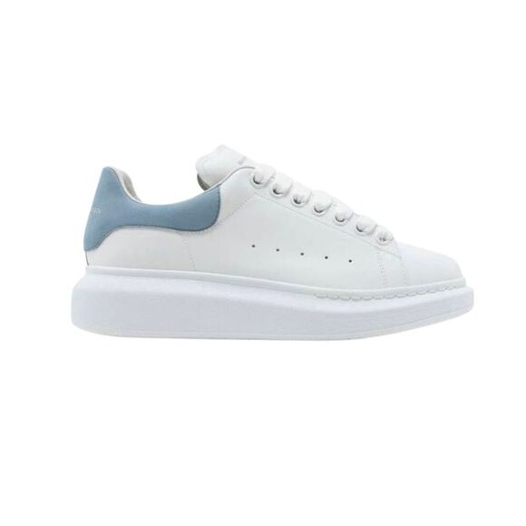 ALEXANDER MCQUEEN Wmns Oversized Sneaker "White Dream Blue' Size 35 - Picture 1 of 10